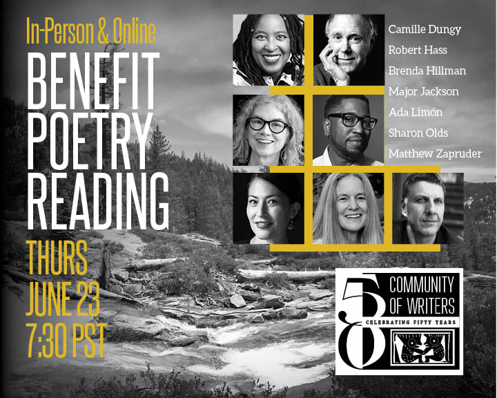 2022 Community of Writers Benefit Poetry Reading